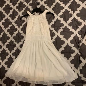 Cute white dress for any event
